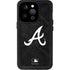 MLB Atlanta Braves Dark Wash iPhone 15 Pro Waterproof Case